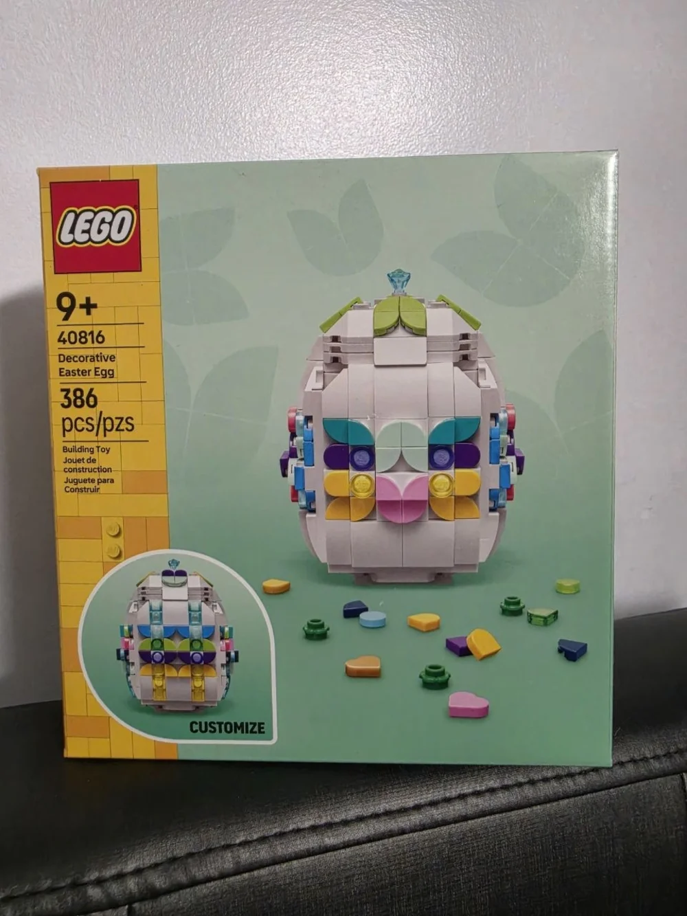 New LEGO Decorative Easter Egg Building Toy 40816 limited edition 2026, age 9+